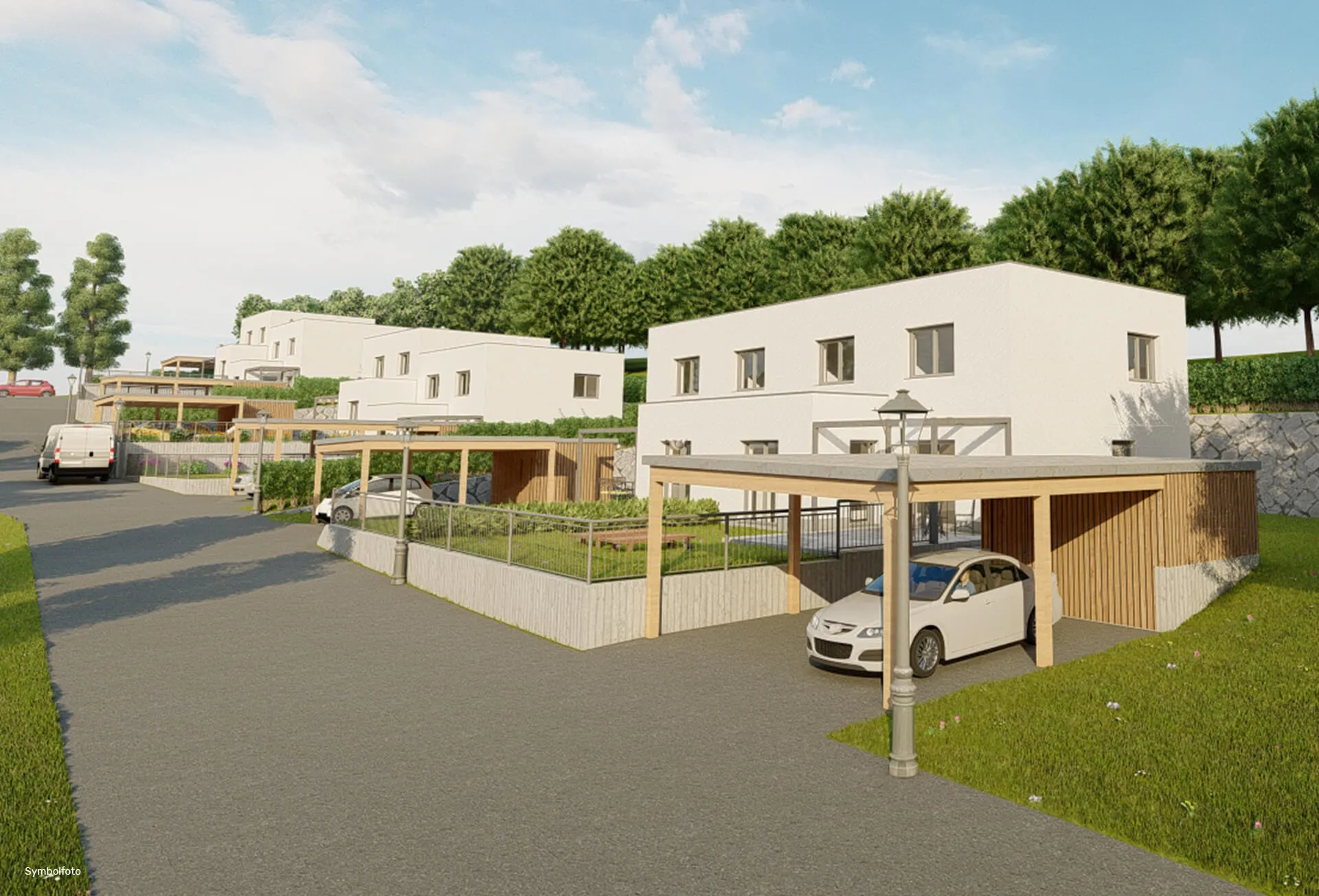 Doppelhäuser in Großraming