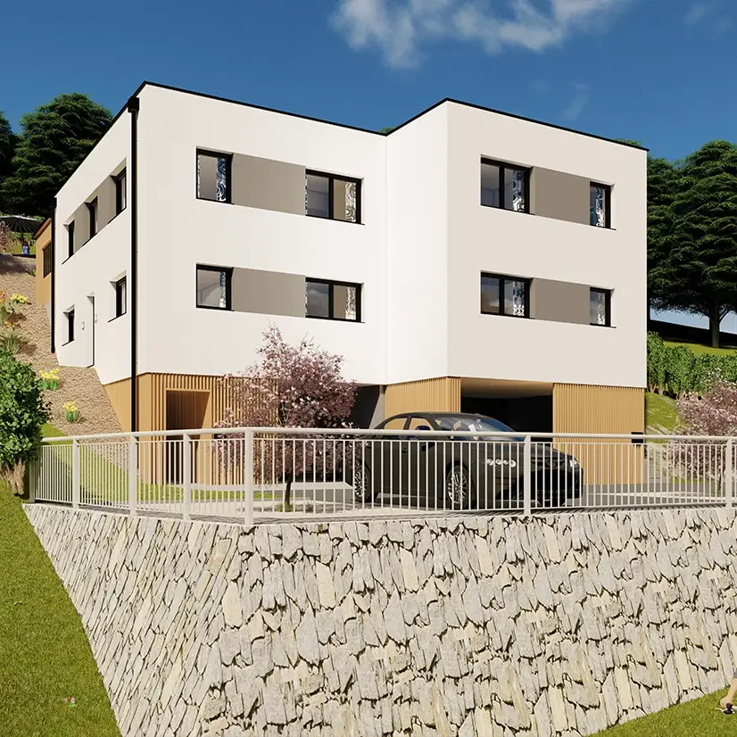 Doppelhaus in Saxen
