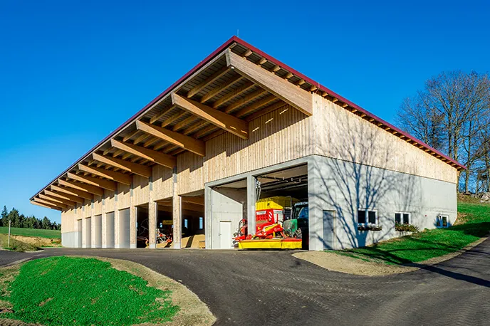 Lagerhalle bauen - landwirtschaftliche Gebäude bauen